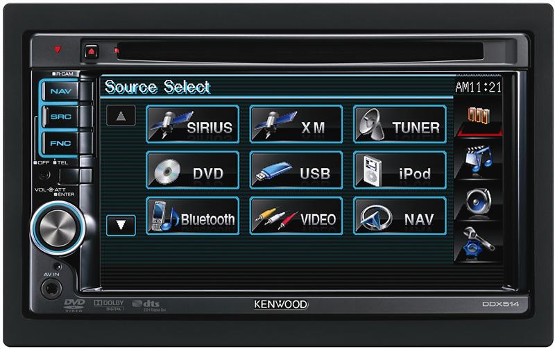 In-Dash Video - Kenwood DDX514 In-Dash Touchscreen - Car Audio Craze